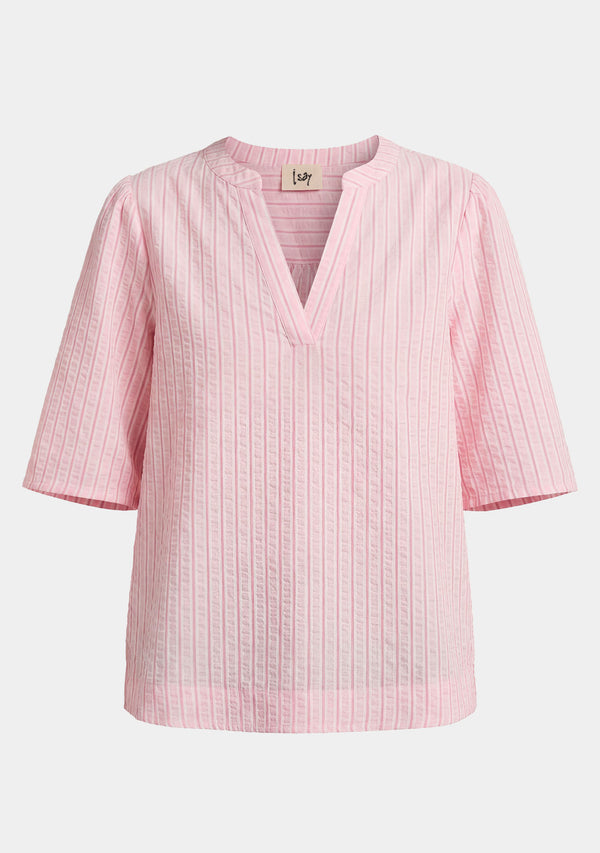 I SAY Mila s/s Blouse Blouses N29 Pinky Stripe