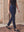 I SAY Monza Long Straight Jeans Pants 601 Blue/Black Wash