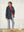 I SAY Monza Striped Jeans Pants G12 Milky Stripe
