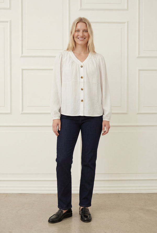 I SAY Nadja Shirt Shirts 101 Broken White