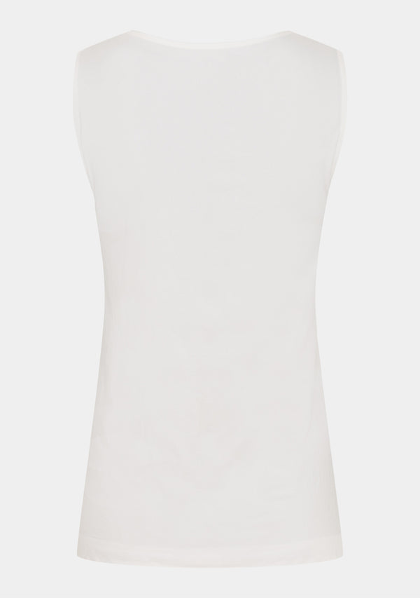 I SAY Nilla V-Neck Top Tops 101 Broken White