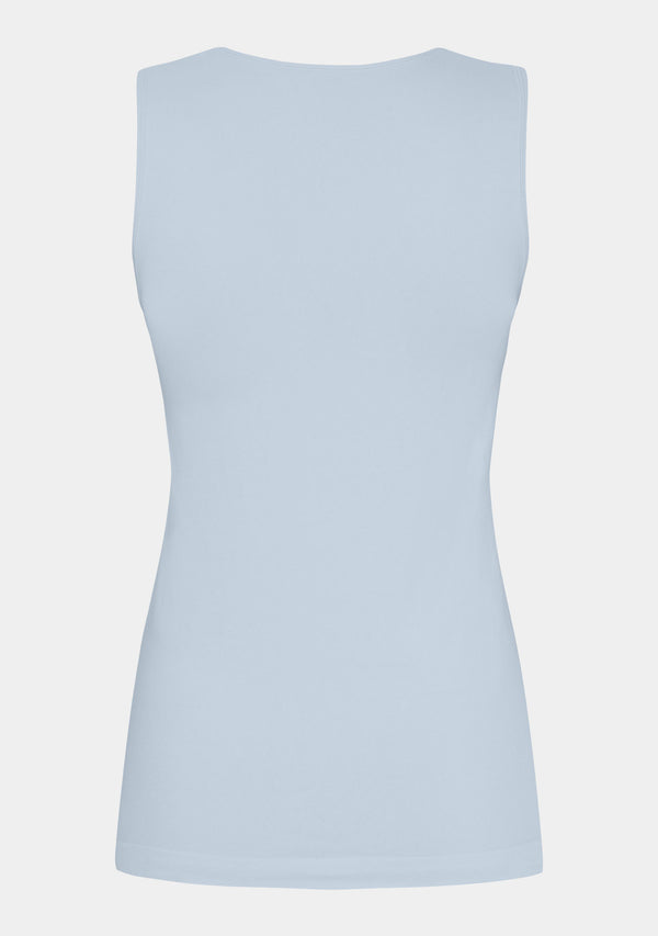 I SAY Nilla V-Neck Top Tops 619 Light Blue