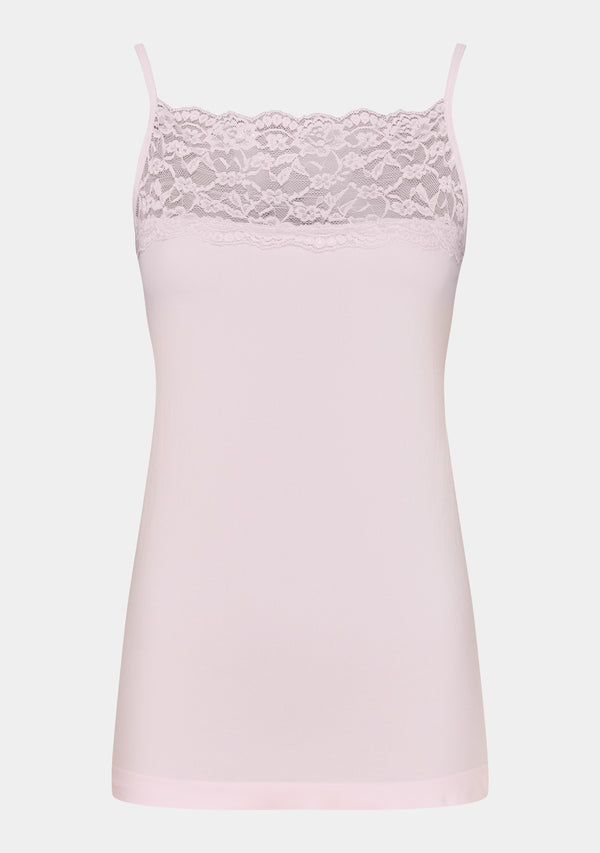 I SAY Nilla Wide Lace Top Tops 503 Light Rose