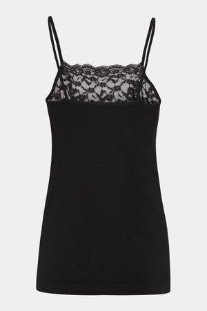 I SAY Nilla Wide Lace Top Basics 900 Black