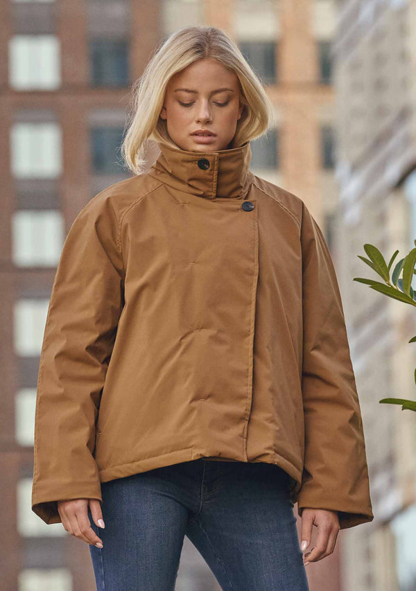 I SAY Noa Jacket Outerwear 314 Toffee