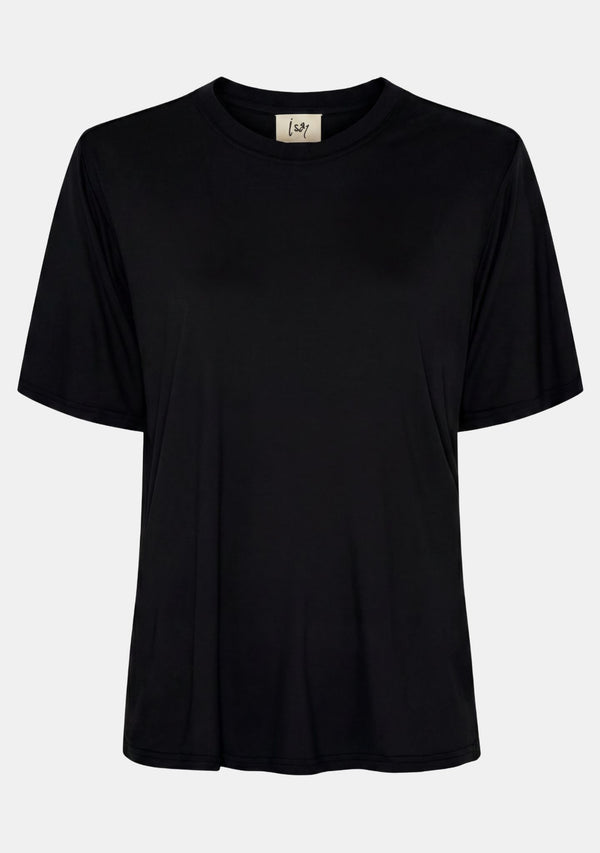 I SAY Nugga Basic O-Neck T-Shirt Basics 900 Black