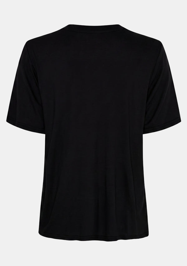 I SAY Nugga Basic O-Neck T-Shirt Basics 900 Black