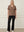 I SAY Nugga Basic V-Neck T-Shirt Basics 314 Toffee