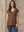 I SAY Nugga V-Neck T-Shirt Basics 314 Toffee