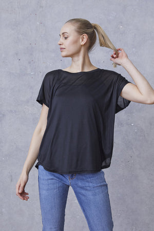 I SAY Nugga Viscose T-Shirt Basics 900 Black