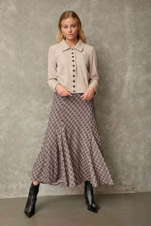 I SAY Olivia Skirt Skirts 202 Check