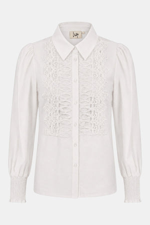 I SAY Oriana Shirt Shirts 101 Broken White
