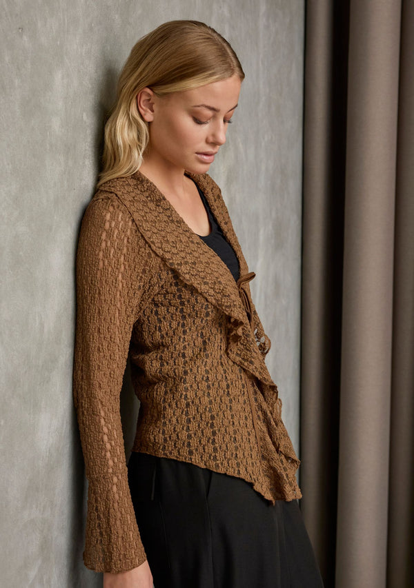 I SAY Otina Blouse Blouses 140 Warm Camel