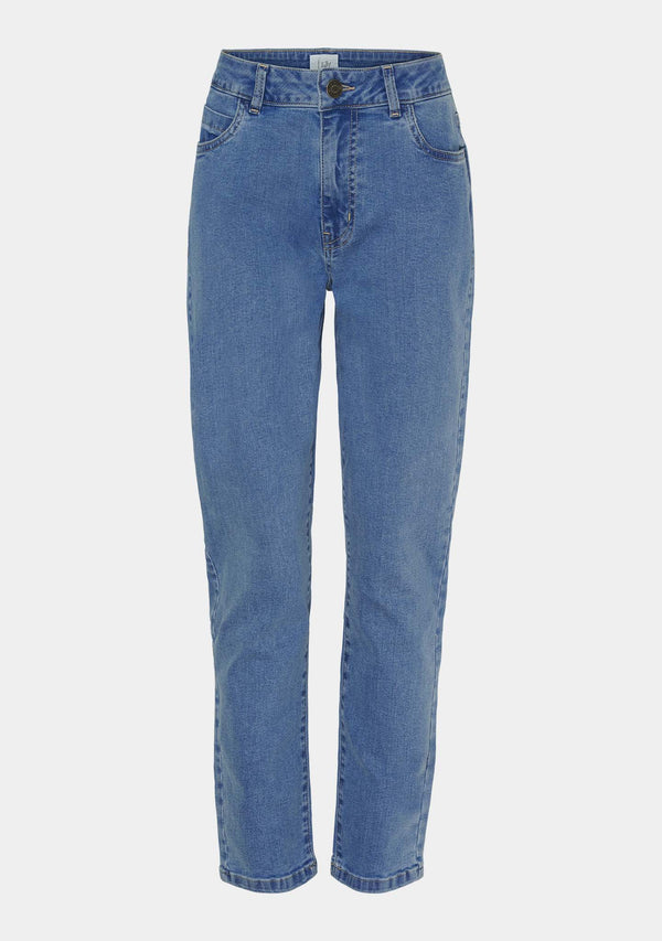 I SAY Parma 7/8 Jeans Pants 622 Bright Blue Denim