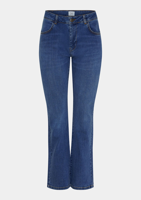 I SAY Parma New Jeans Pants 619 Parma Mid Denim