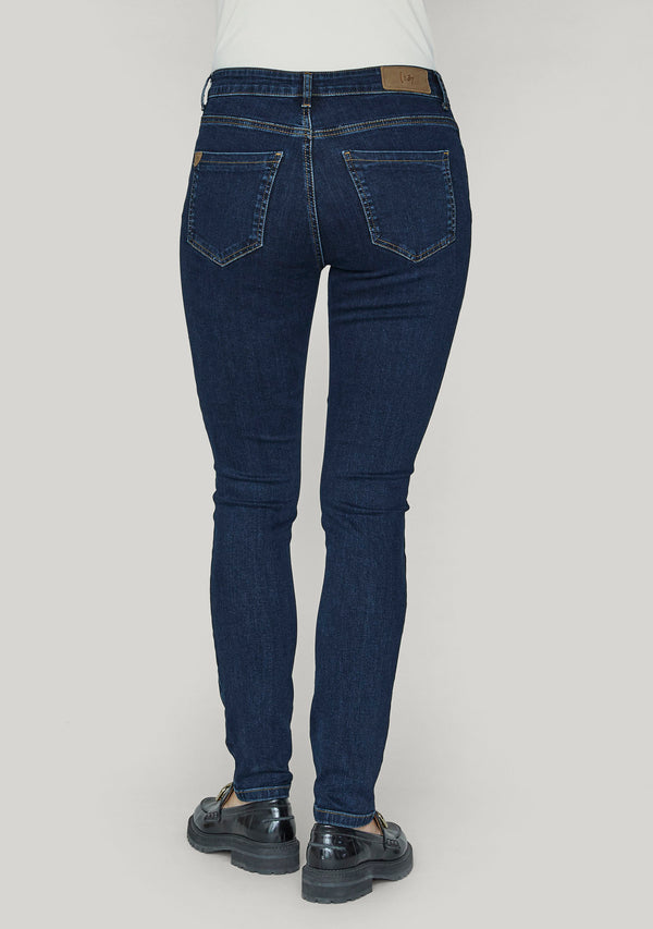 I SAY Parma Skinny Jeans Pants 654 Blue Denim