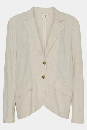 I SAY Pearl Classic Blazer Jackets 112 Sand