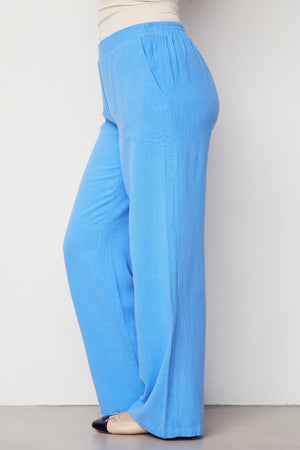 I SAY Pearl Pant Pants 645 Skyblue