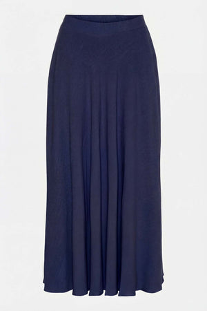 I SAY Pearl Wide Skirt Skirts 640 Navy