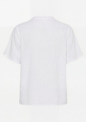 I SAY Pearl s/s Blouse Blouses 100 White