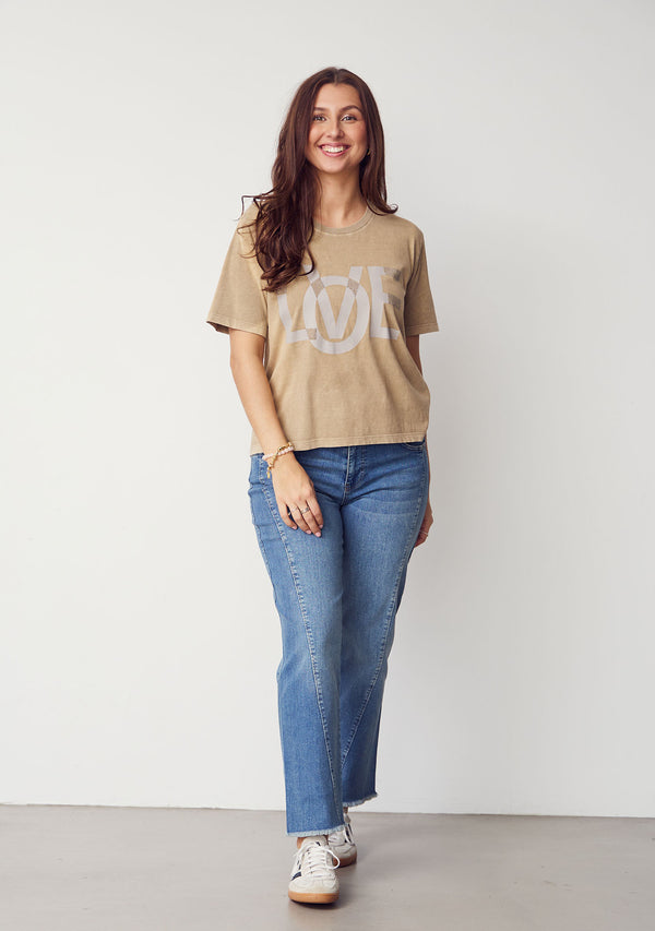 I SAY Portofino Cropped Jeans Pants M89 Clear Wash