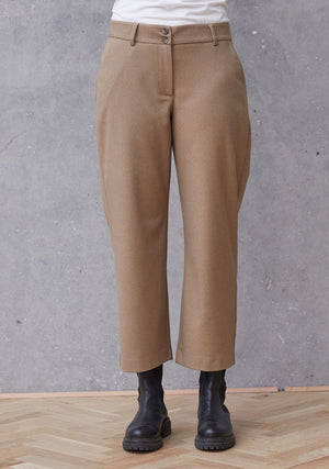 I SAY Rimini Pant Pants 372 Golden Brown Melange