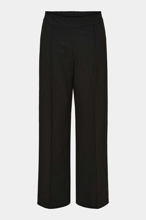 I SAY Rimini Striped Pant Pants L46 Black Pinstripe