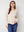I SAY Robin V-Neck Pullover Knitwear 146 Cream