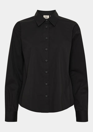 I SAY Sigga Basic Shirt Shirts 900 Black