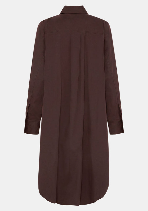 I SAY Sigga Dress Dresses 356 Dark brown