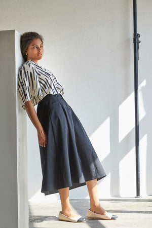 I SAY Sigga Long Skirt Skirts 900 Black
