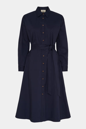 I SAY Sigga Shirt Dress Dresses 640 Navy