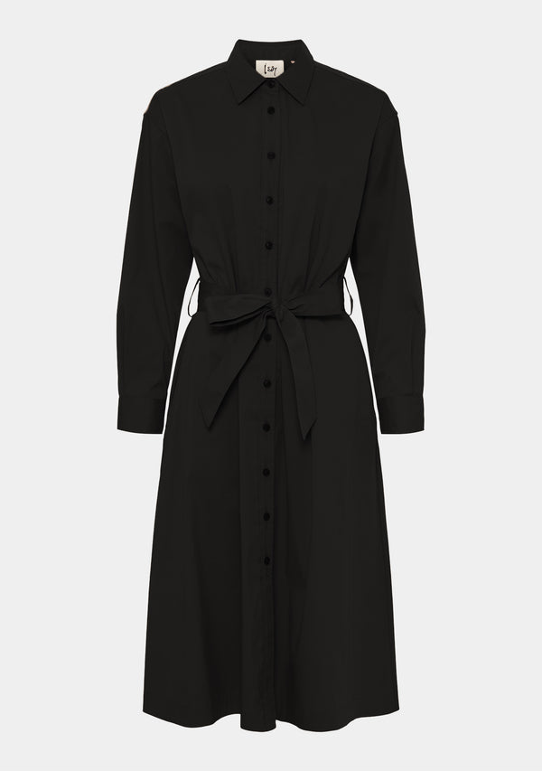 I SAY Sigga Shirt Dress Dresses 900 Black