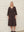 I SAY Sigga Sleeve Dress Dresses 356 Dark brown