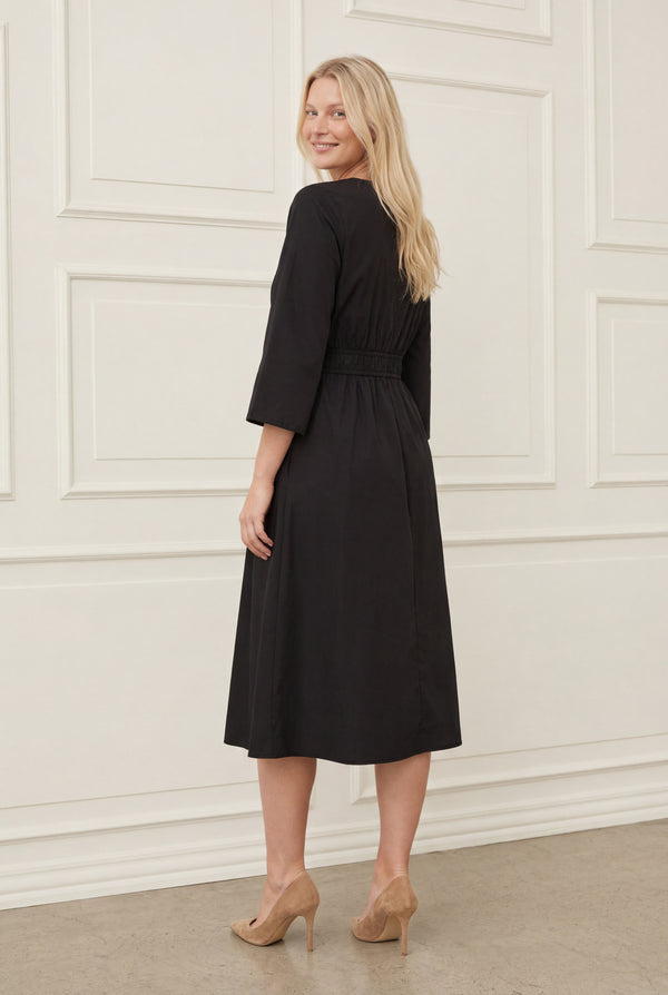 I SAY Sigga Sleeve Dress Dresses 900 Black