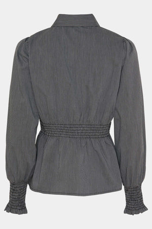 I SAY Sigga Smock Shirt Shirts B86 Grey/Black Mix