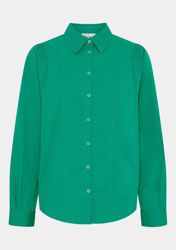 I SAY Sigga l/s Shirt Shirts 802 Green