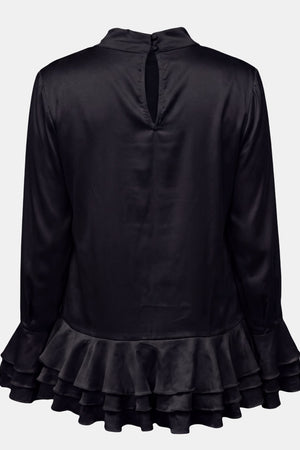 I SAY Steff Deco Blouse Blouses 900 Black