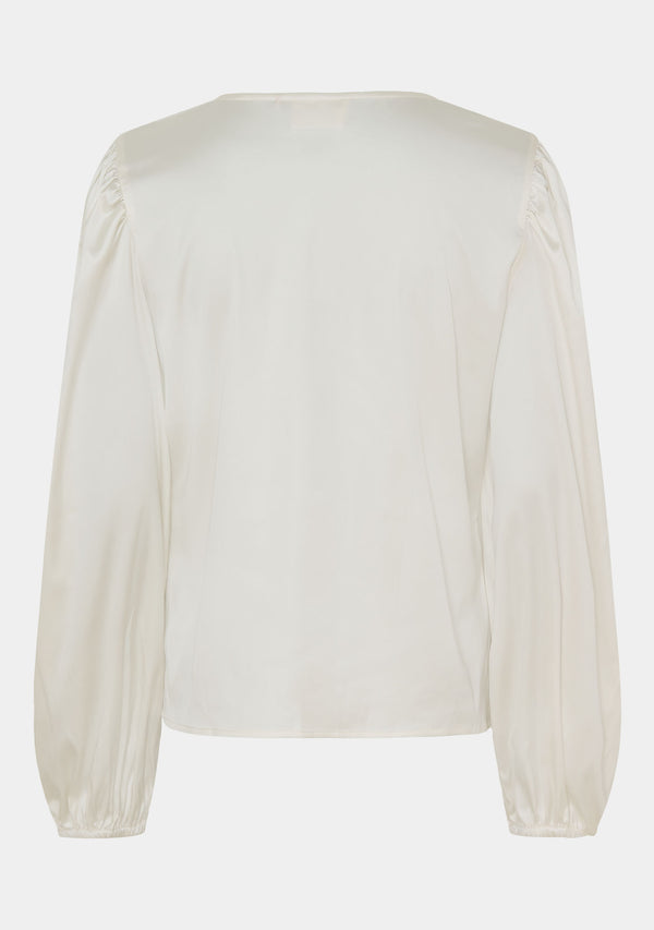 I SAY Steff Flounce Blouse Blouses 101 Broken White