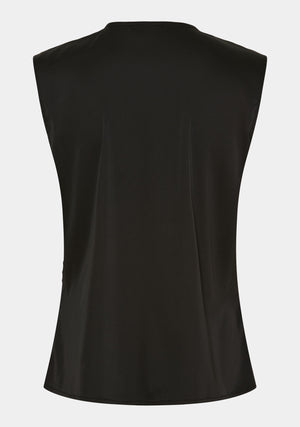 I SAY Steff Flounce Top Tops 900 Black