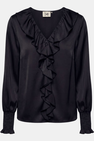 I SAY Steff Smock Blouse Blouses 900 Black