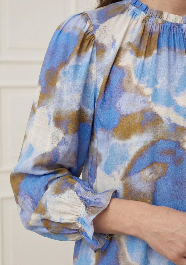 I SAY Tanna Printed Blouse Blouses N12 Spring Fresh