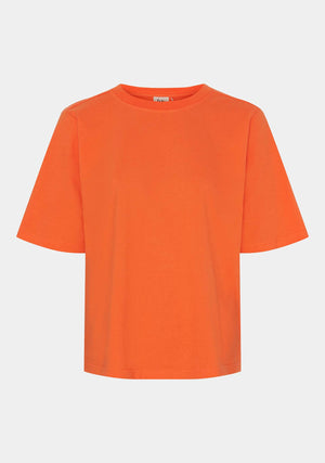 I SAY Tinni Basic T-Shirt T-Shirts 245 Warm Orange