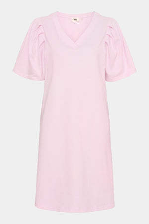 I SAY Tinni V-Neck Dress Dresses 516 Pink