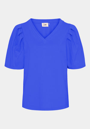 I SAY Tinni V-Neck T-Shirt T-Shirts 636 Jeans blue