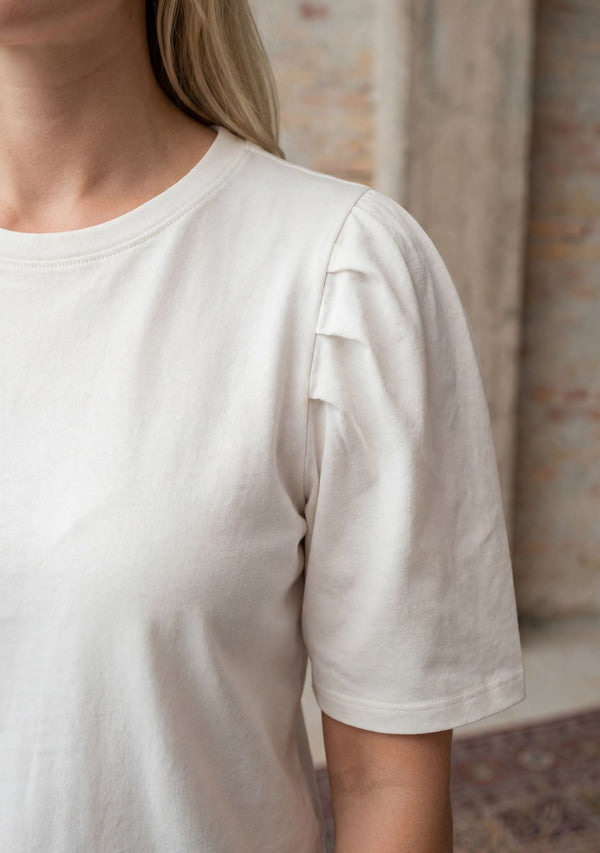 I SAY Tinni s/s T-Shirt Basics 101 Broken White