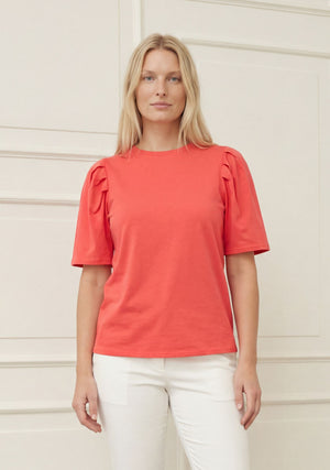 I SAY Tinni s/s T-Shirt Basics 431 Raspberry
