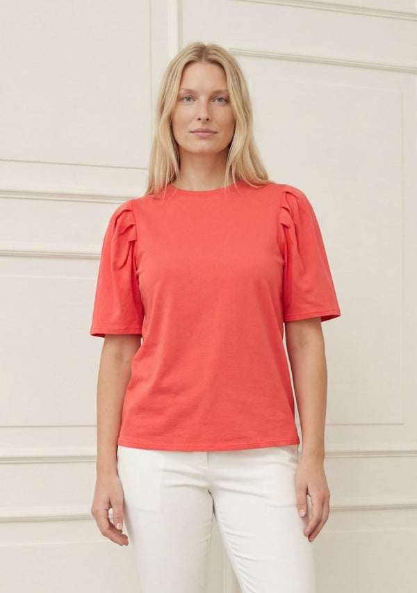 I SAY Tinni s/s T-Shirt Basics 431 Raspberry