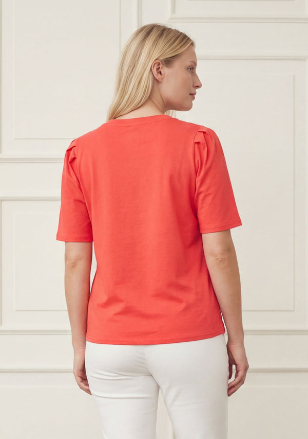I SAY Tinni s/s T-Shirt Basics 431 Raspberry