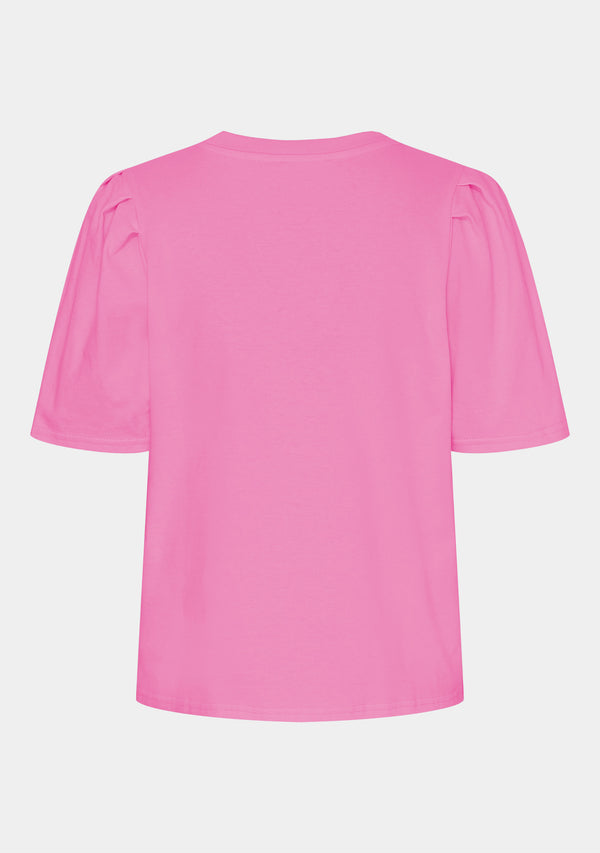 I SAY Tinni s/s T-Shirt Basics 515 Hot pink